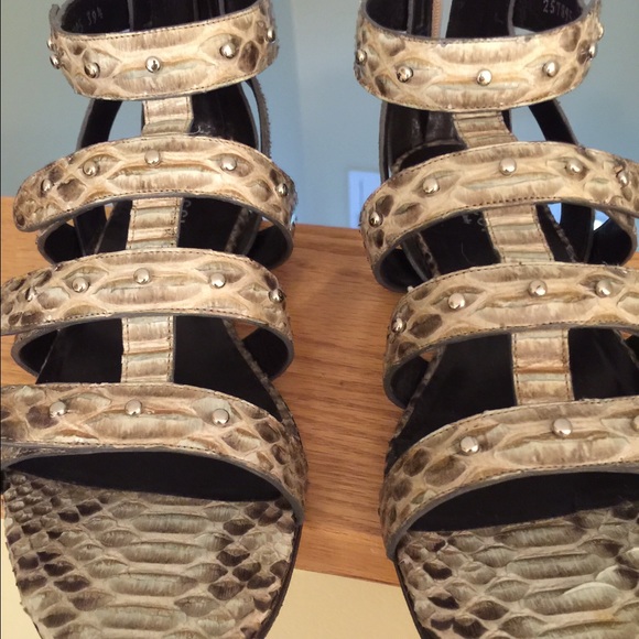 Gucci Python Sandals - Picture 3 of 4